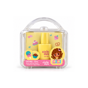 Estojo Maleta Deo Colônia Infantil Cici Mel Ciclo 25ml